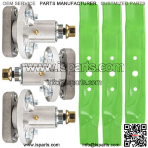 Mower Blades & Spindles Kit for John Deere L120 L130