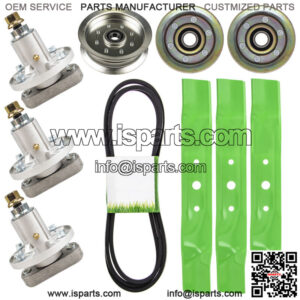 Deck Rebuild Kit for Blade Spindle Idler Screw 48 Inch Deck John Deere L120 L130
