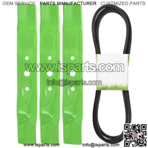 Deck Kit Blade Belt for John Deere L120 L130 GX20250 GY20568 GX20571 48 Inch