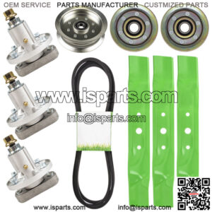 Deck Kit for Blade Spindle Idler Screw Set 48 Inch Deck John Deere L120 L130