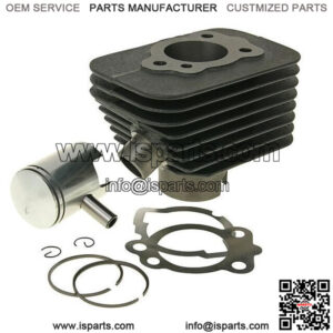 50cc 10mm Piston Pin Cylinder Kit for Vespa Boss Bravo Ciao Grillo Si