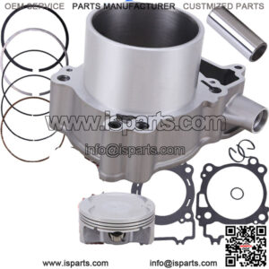 FOR POLARIS RZR 570 TOP END REBUILD JUG KIT CYLINDER PISTON GASKET SET 2012~2022