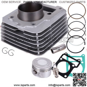 For Yamaha TTR 125 Cylinder Piston Rings Top End Kit Set TTR125 TTR125E TTR125L
