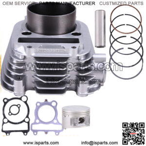 For Yamaha XT225 TTR225 TTR230 Cylinder Piston Gaskets Top End Rebuild Kit Rings