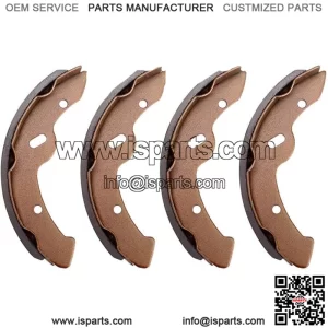 4Pcs Golf Cart Brake Shoes for Yamaha G9 G11 G14 G16 G19 G28 &EZGO TXT RXV