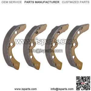 Golf Cart Brake Shoes for 81-94 Club Car DS 101146302 & for Yamaha G1 EZGO 83-86
