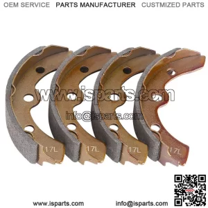 Golf Cart Brake Shoes for Club Car DS G&E 1981-1994 101146302 Set of 4