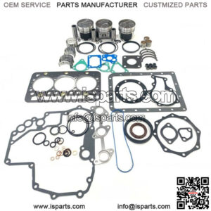 For Kubota D722 Engine Overhaul Rebuild Kit STD B7300HSD BX1850D BX1860D D722E