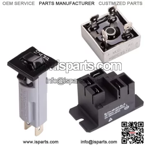 Golf Cart Battery Charger Repair Kit for Club Car 48V Powerdrive 1 & 2 Charger