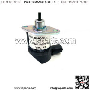 Fuel Shut Off Solenoid For Kubota V3300 V3600 V3800 1C010-600014 1C010-60017