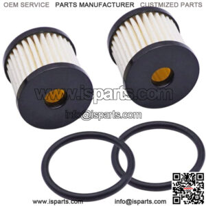 Fuel Filter Kit 0707-0012 61011-04A For with Harley Davidson FLD/FLHR/FXD 2 Pcs