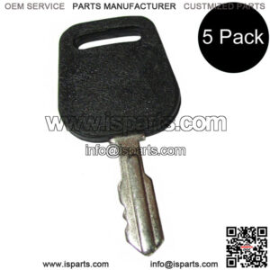 5 Switch Key Fits John Deere LVA17264 115 L120 L130 D100 D120 D130 D140 GY2068