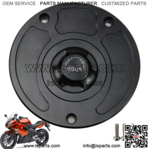 Keyless Fuel Gas Tank Cap Cover For Kawasaki Ninja ZX10R ZX6R ZX650R ZX9R ZX6RR
