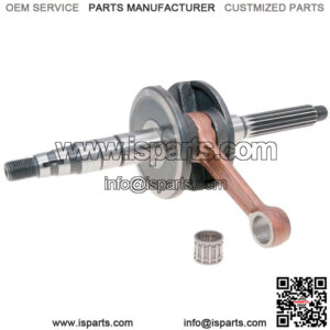 Crank Crankshaft for 12mm Pin suitable for AJS Crazy 2 Stroke 50