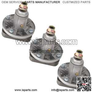 Mower Deck Spindles Set for John Deere L120 L130 L100 L110 L118 48-Inch 3-Pack