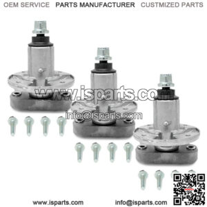3PK Spindle Assembly for John Deere 42" 48" L100 L107 L108 L110 L120 L130