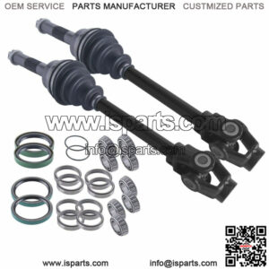 Polaris Sportsman front cv axles & wheel bearings set 335 400 500 500 HO