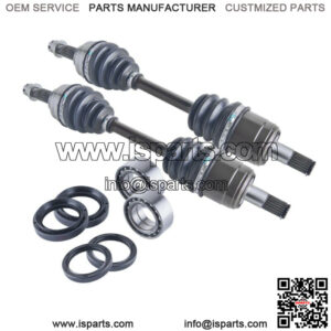 Honda Front cv axles wheel bearings & seals set TRX 350 Rancher 2000 2001 -2005