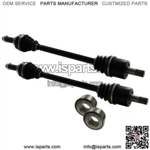 Honda rear cv axle & wheel bearing set Pioneer 1000