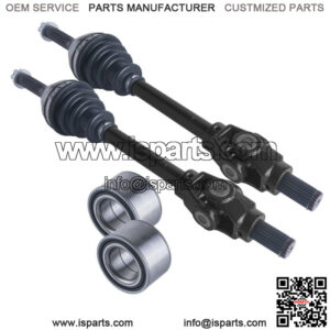 Polaris Sportsman front cv axles & wheel bearings set 500 600 700 2002 - 2004