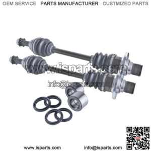 Suzuki King Quad 450 500 700 750 rear cv axles wheel bearings & seals set