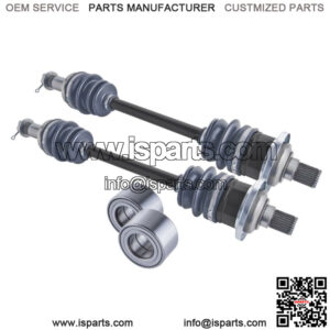 Arctic Cat 1000 650 700 rear cv axles & wheel bearings set 2005 2006 2007 - 2011