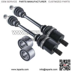 Polaris Ranger EV Ranger LSV front cv axles & wheel bearings set 2010 2011 -14