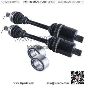 Polaris RZR 900 50" & 55" rear cv axles & wheel bearings set 1333080