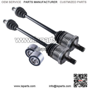 Can Am Maverick rear cv axles & wheel bearings set 1000 2013 2014 2015 2016
