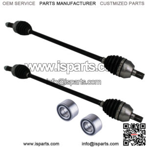 Can Am rear cv axles & wheel bearings set for Maverick X3 Turbo 64" 705502154