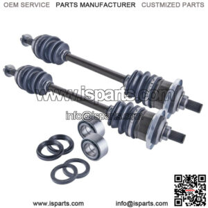 Arctic Cat 400 500 rear cv axles wheel bearings & seals set 2002 2003 2004