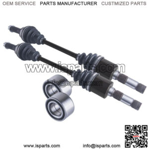 Polaris Ranger rear cv axles & wheel bearings set 500 700 2007 2008 2009 2010