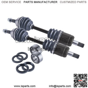 Honda Front cv axles wheel bearings & seals set TRX 500 650 2001 2002 2003 2004