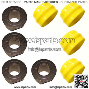 4 Front Wheel Bearings Fits John Deere Scotts L120 L130 L1742 L2048 L2548 LT160