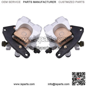 Front Left Right Brake Caliper w/Pads for Yamaha Grizzly 660 YFM660 2002-2008