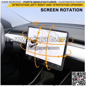 Applicable to Tesla modely/3 central control screen angle regulator Ya artifact modified screen rotation bracket