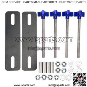 Off-road roof luggage rack roof frame side anti-skid plate anti-slip plate escape plate fixing frame bracket kit