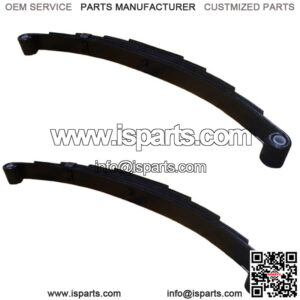 2) Double Eye Leaf Springs 3000lbs cap. for 5200-6000 lbs Trailer Axles