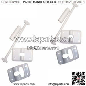 2 Pack: RV T-Style Door Holder Catch 6" for Latch Holder Camper Trailer Cargo