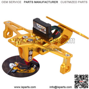 LED Tail Light License Plate Holder Eliminator Universal For Honda Suzuki Yamaha