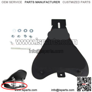 Motorcycle Driver Solo Seat Spring Bracket Base Plate For Chopper Bobber Custom