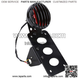 Motorcycle LED Tail Brake Light Side Mount License Plate Bracket Fit For Harley