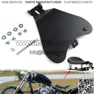 Motorcycle Solo Seat Spring Base Plate Bracket Mount For Harley Bobber Chopper