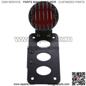 Motorcycle Tail Light Side Mount License Plate Bracket For Harley Chopper Bobber