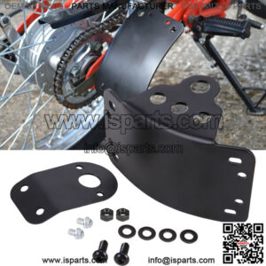 Motorcycle Taillight License Plate Holder Side Mount Bracket For Harley Chopper