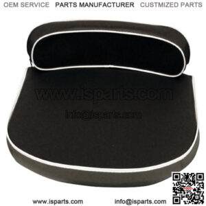 Black Seat Cushion Set for Massey Ferguson Tractor TO35; 1210-1602