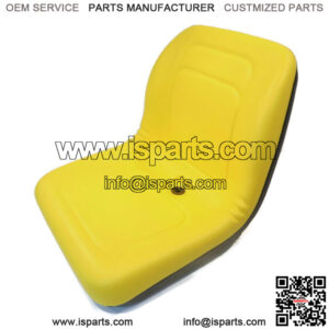 Yellow HIGH BACK SEAT for John Deere Lawn Mower Models L118 L120 L130 L135 L145