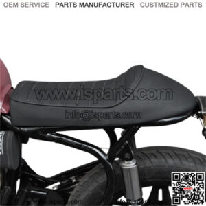 Motorcycle Cafe Racer Seat Flat & Hump Saddle For Honda CB Dyna Suzuki GS Yamaha