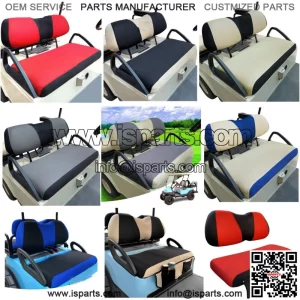 Golf Cart Front Seat Covers for Yamaha Club Car Precedent /Tempo /Onward