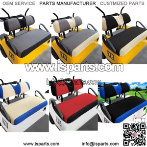 Golf Cart Front or Rear Seat Cover Set for EZGO RXV TXT Club Car DS S size